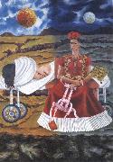 Frida Kahlo Tree of Hope oil painting artist
